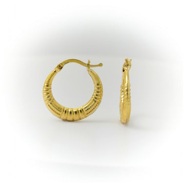 Small Gold Hoop Earrings for Girls or Women